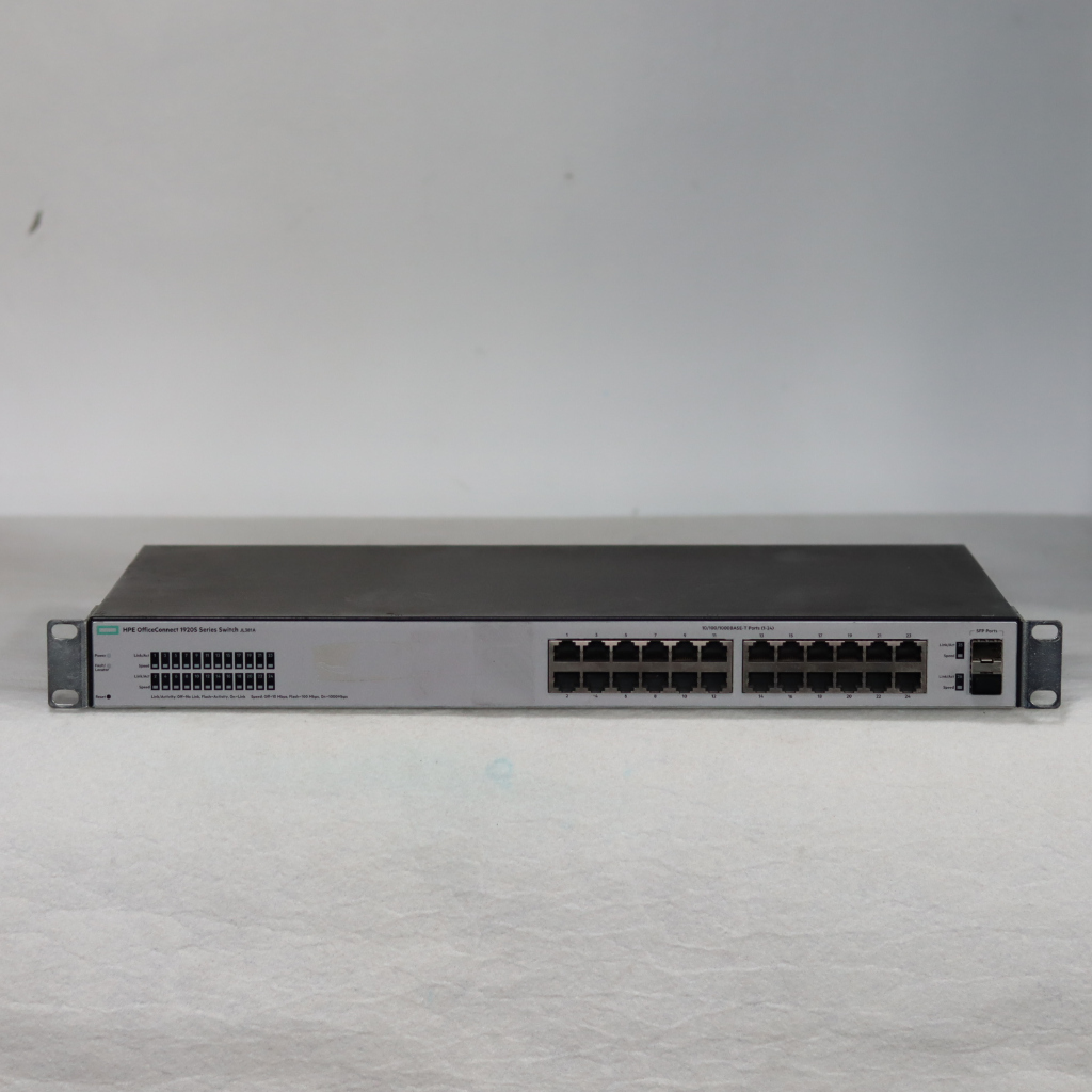 HPE OfficeConnect 1920S 24G 2SFP Switch (JL381A) สวิตซ์เครือข่ายแบบ Smart-managed ความเร็วระดับ Giga