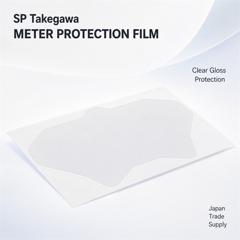 Special Parts Takegawa Meter Protection Film (Clear Gloss/TPU/1 sheet) for Cygnus X (DR21) and Cygnu