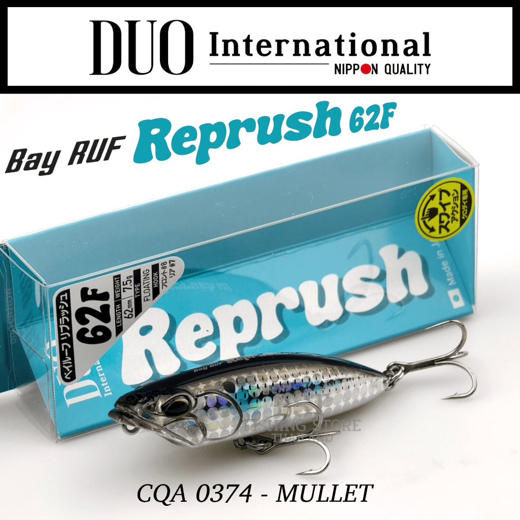 เหยื่อปลอม Duo International - Bay Ruff REPRUSH 62F