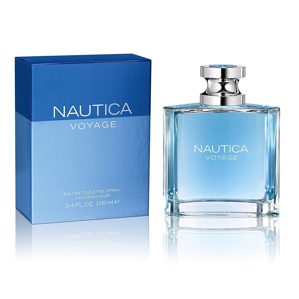 Nautica Voyage EDT 100ml น้ำหอมผู้ชาย Fresh Aquatic Scent กลิ่นสดชื่น สะอาด หอมละมุน Elegant Daily P