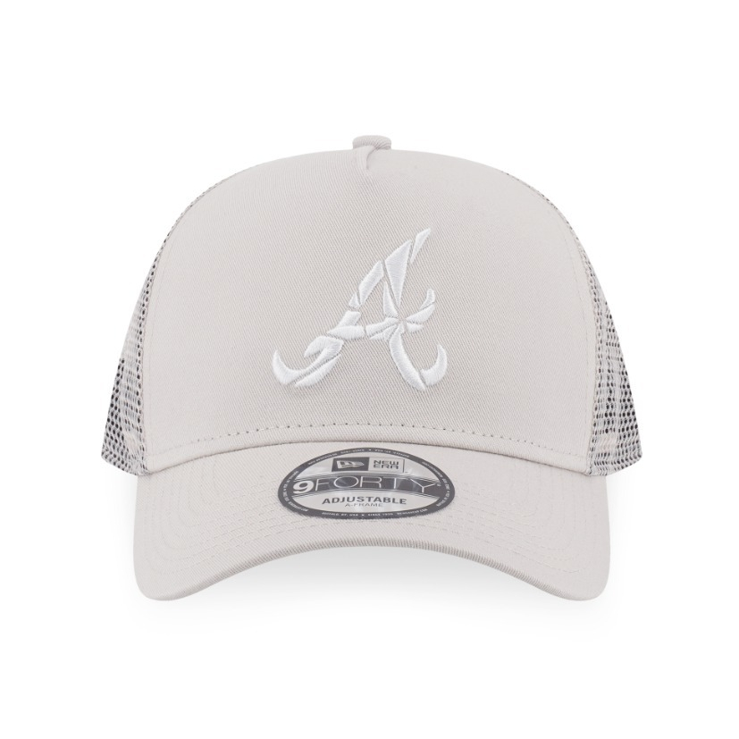 New Era قبعة شبكية Atlanta Braves 9Forty — صورة 2