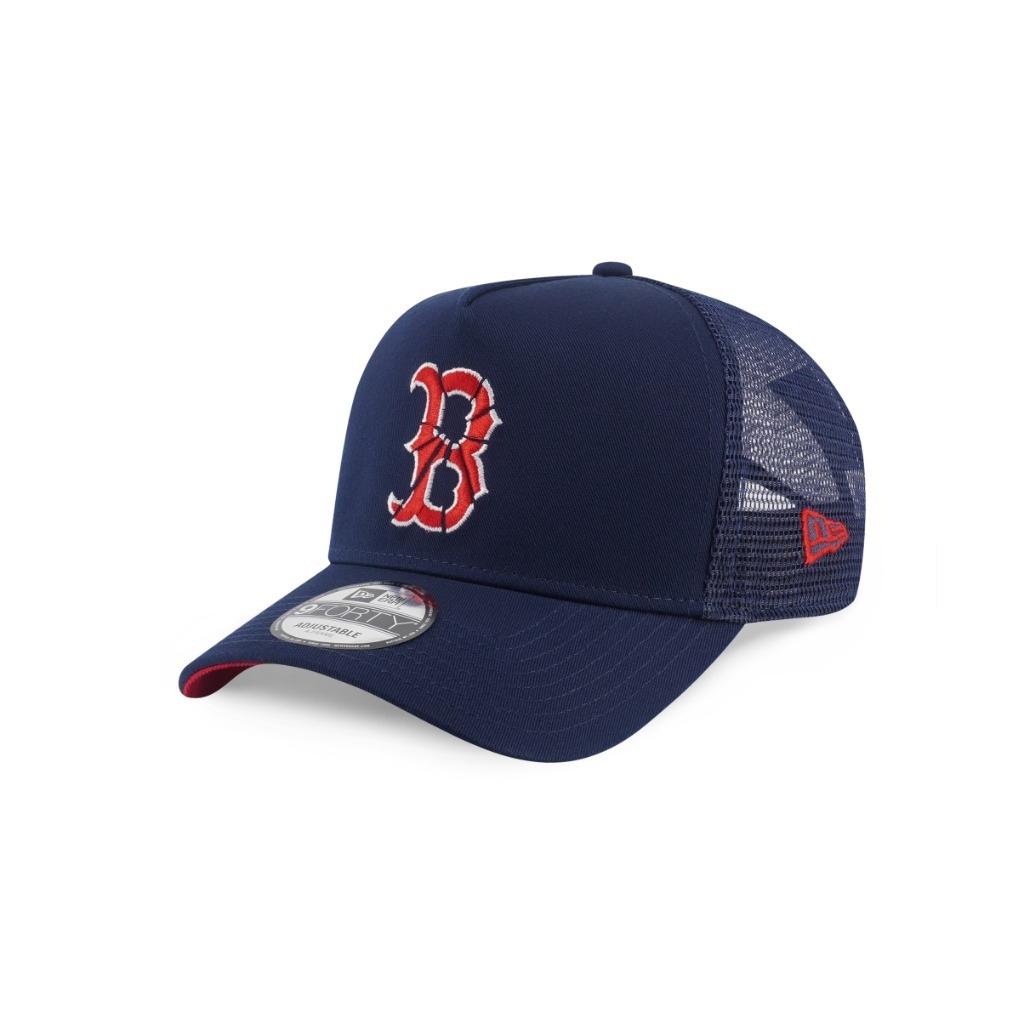 New Era قبعة Trucker ‏9Forty ‏Boston Red Sox — أزرق