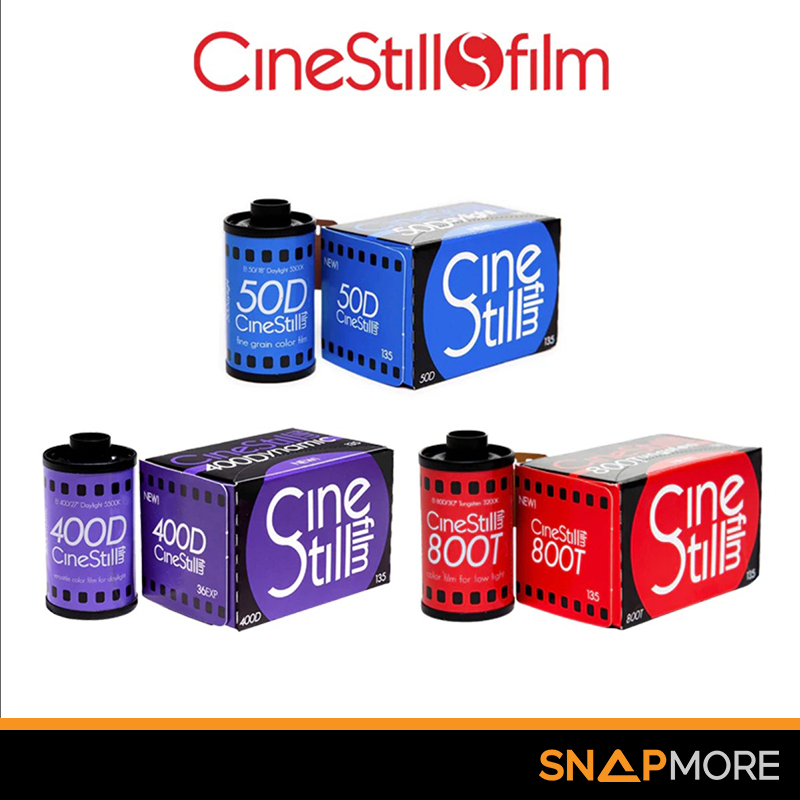 ฟิล์มสี CineStill 50Daylight / 400Dynamic / 800Tungsten Color Negative Film 35mm ฟิล์ม 135