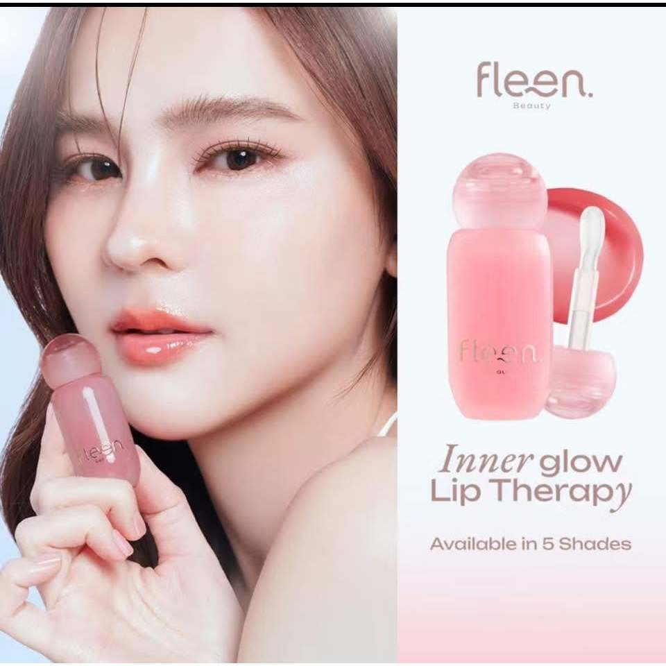 พร้อมส่งทุกสี Fleen Beauty Inner Glow Lip Therapy | อินเนอร์ โกลว์ ลิป เทอราพี ลิปบำรุงปาก ไม่มีกล่อ