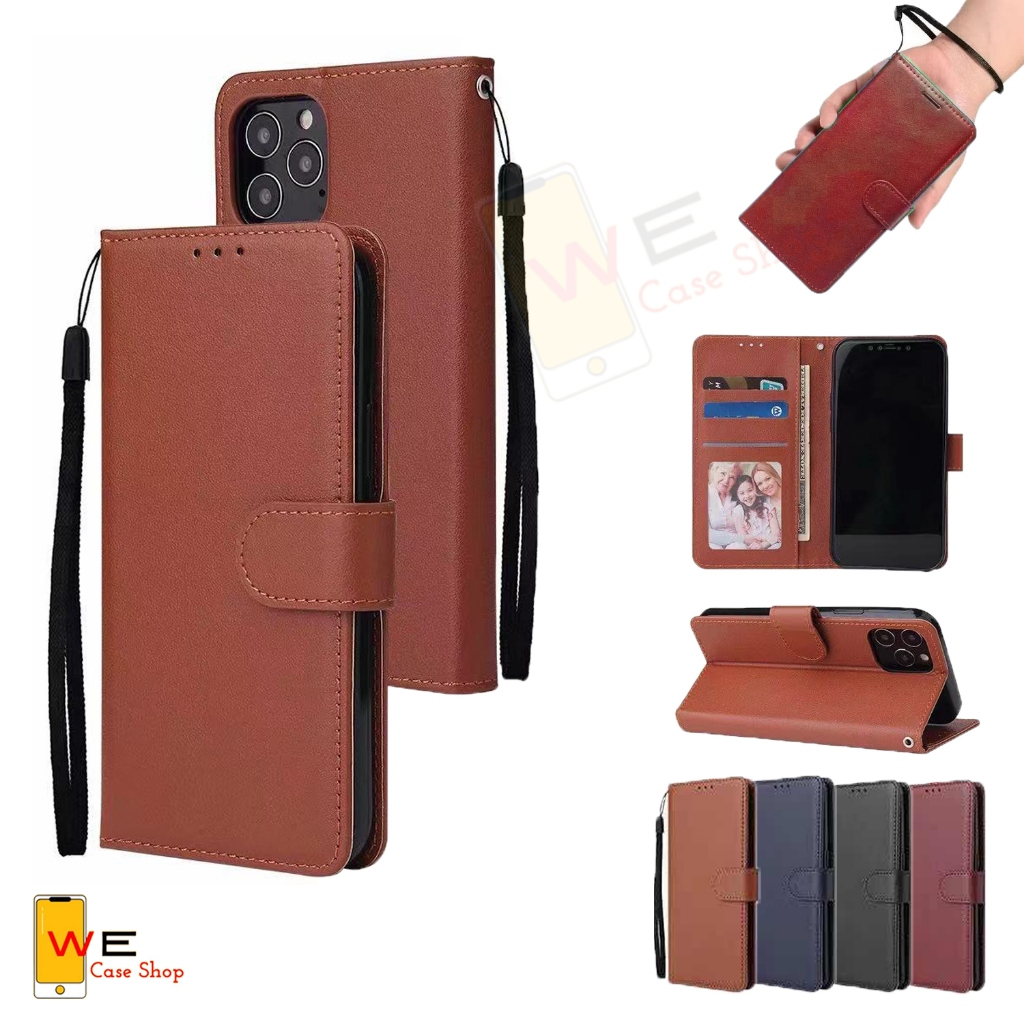 OPPO Case ออปโป้ กระเป๋า ฝาพับ A3s A5s A9 A15 A16 A16k A17 A17k A18 A31 A37 A38 A53 A54 A57 A58 A59