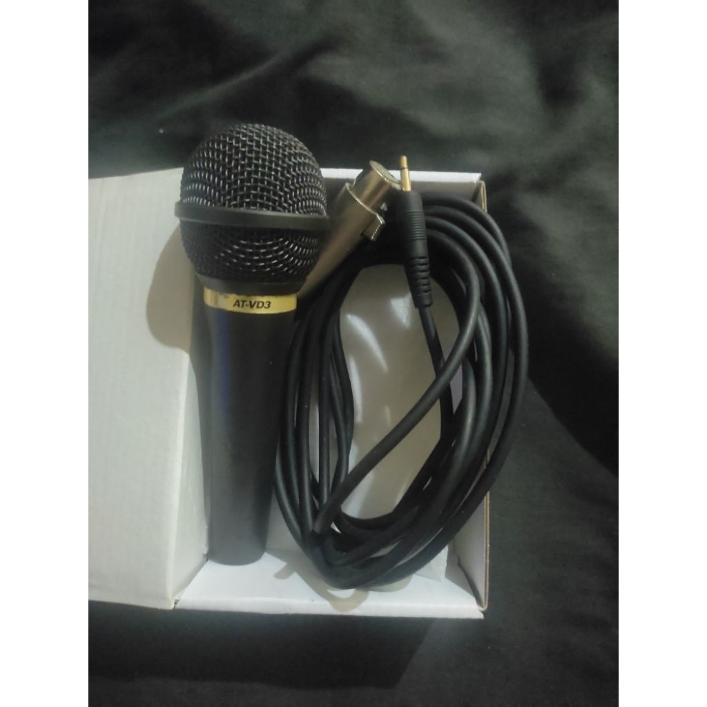 Audio-Technica AT-VD3 ไมค์ Dynamic มือสอง แถมสายไมค์ พร้อมใช้งาน