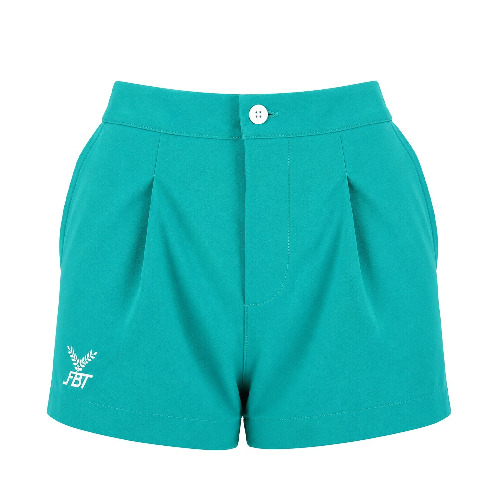 FBT กางเกงขาสั้น กางเกงลำลอง ขาสั้น สีล้วน ผ้าร่ม+สแปนเด็กซ์ ผ้าร่มยืด รหัส C2D632