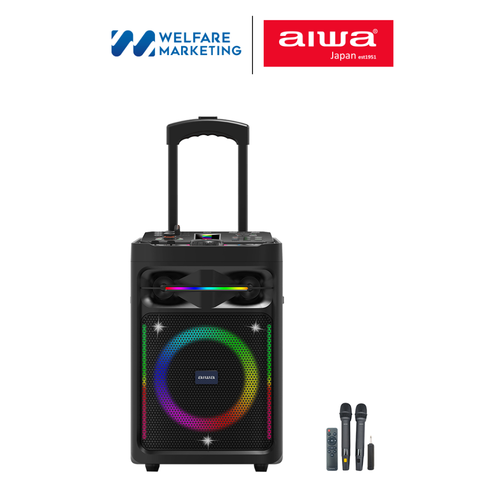 [ผ่อน 0%] AIWA AW-X6200DJ Party Speaker ลำโพงบลูทูธปาร์ตี้