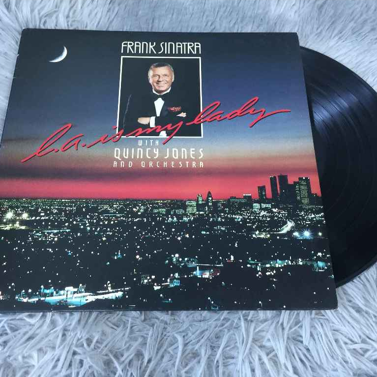 L.A. Is My Lady - Frank Sinatra ขนาด 12 นิ้ว LP G105