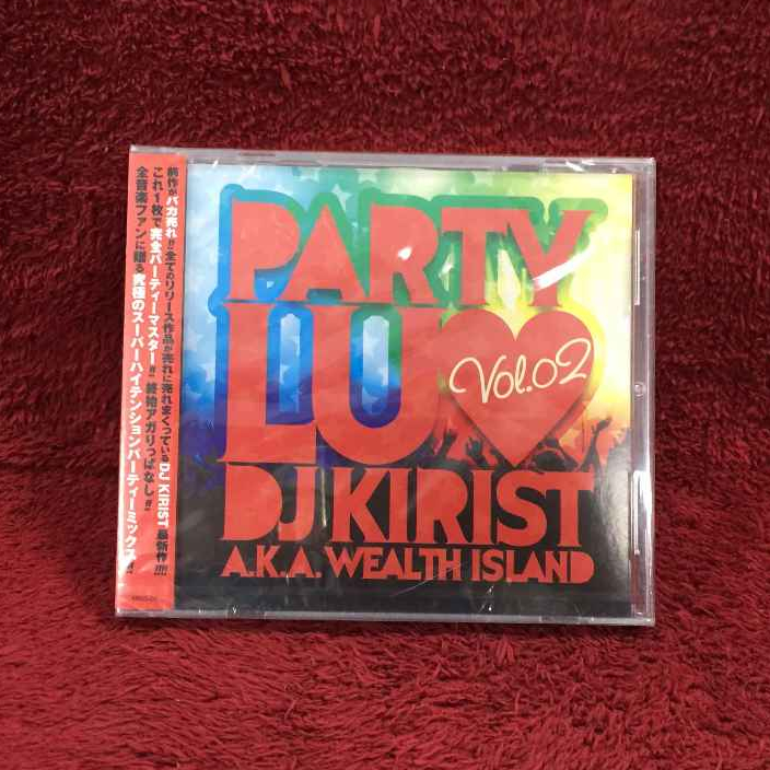 CD DJ KIRIST A.K.A. WEALTH ISLAND - PARTY LUV VOL.02 สภาพตามรูปปก AA356-141