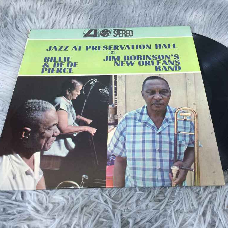 Billie & De De Pierce / Jim Robinson's New Orleans Band – Jazz At Preservation Hall 2 ขนาด 12 นิ้ว L