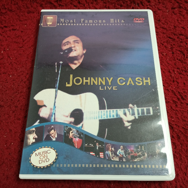 DVD สากล  Johnny Cash Live: Most Famous Hits สภาพตามรูปปก AK5-77