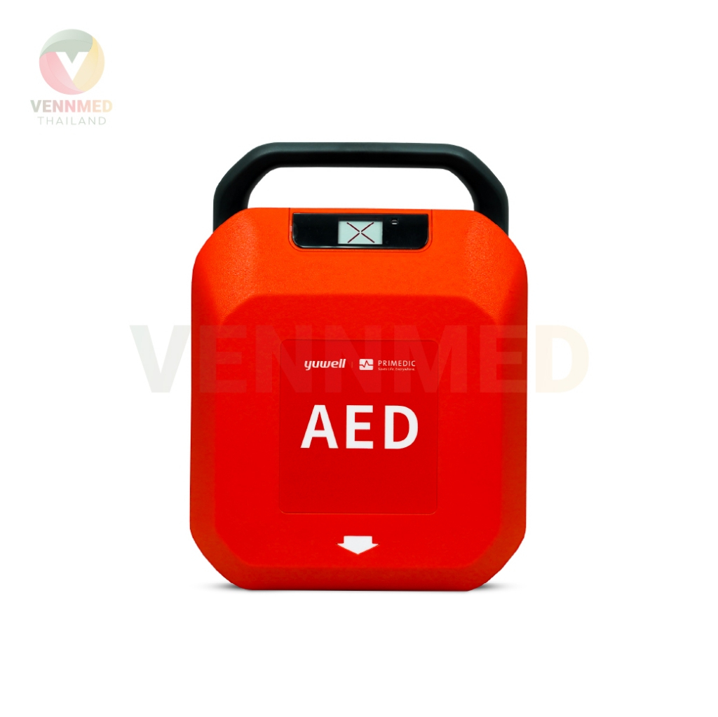 เครื่องกระตุกหัวใจด้วยไฟฟ้าแบบอัตโนมัติ (AED) Yuwell รุ่น HeartSave Y0 - รับประกัน 5 ปี