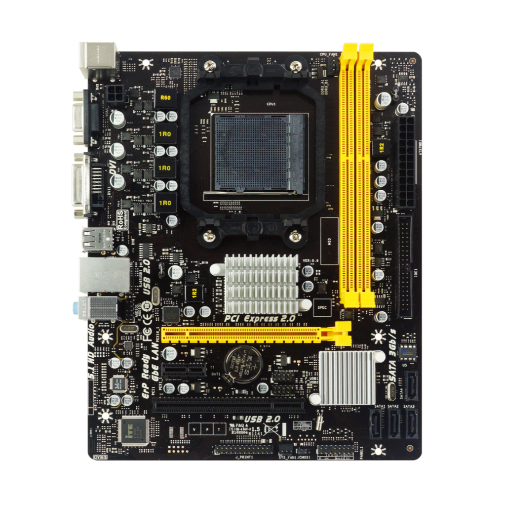 Mainboard AM3+ BIOSTAR A960D+V3 รองรับ CPU AM3/AM3+