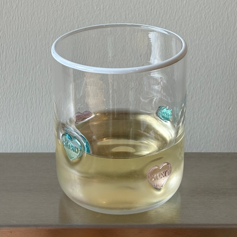 BON BON projects - XOXO emoji glass - แก้วอิโมจิรูปหัวใจXOXO