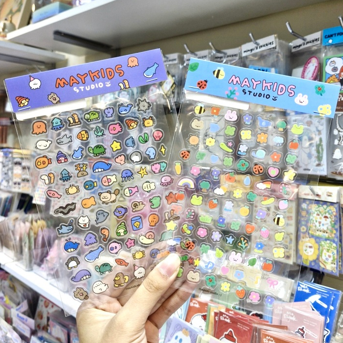 🍇มีลายใหม่ด้วยนะ!🍇Emoji Sticker สติกเกอร์รวมลายอิโมจิไซส์จิ๋ว ขนาดกะทัดรัด น่ารักจนอยากใช้ทุกวัน!💗[M