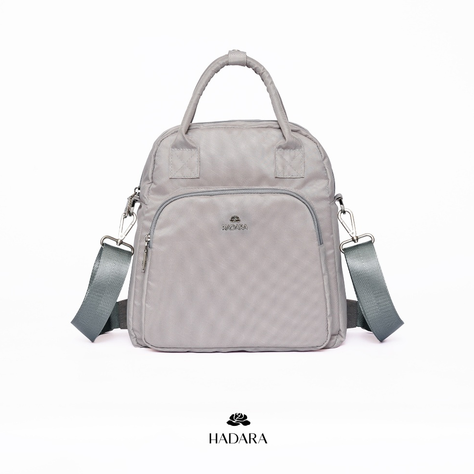 Hadara Moment Series No.56 กระเป๋าสะพายข้างทรงสูง ผ้า Zena น้ำหนักเบา