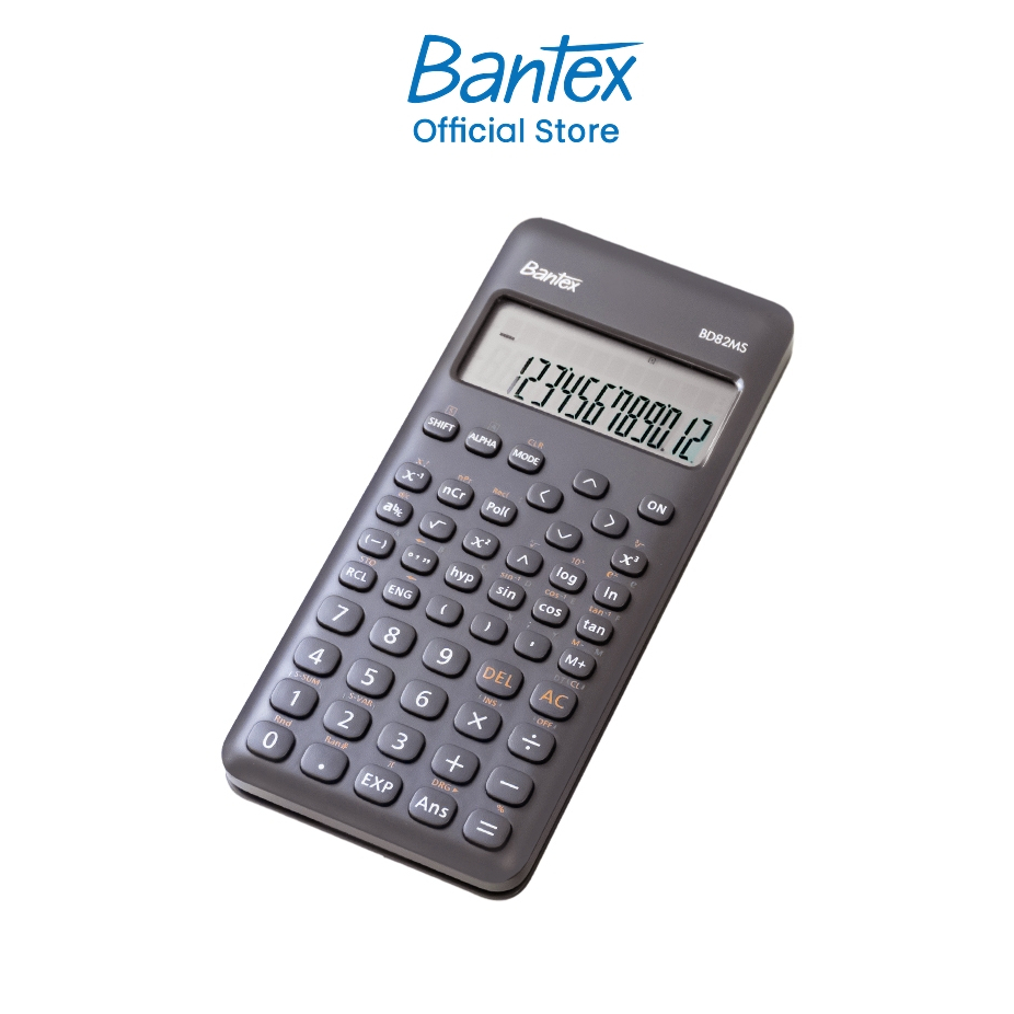 Bantex เครื่องคิดเลขดิจิตอล แบบวิทยาศาสตร์ มีให้ใช้ถึง 240 ฟังก์ชั่น ฝาปิดแม่เหล็ก Calculator
