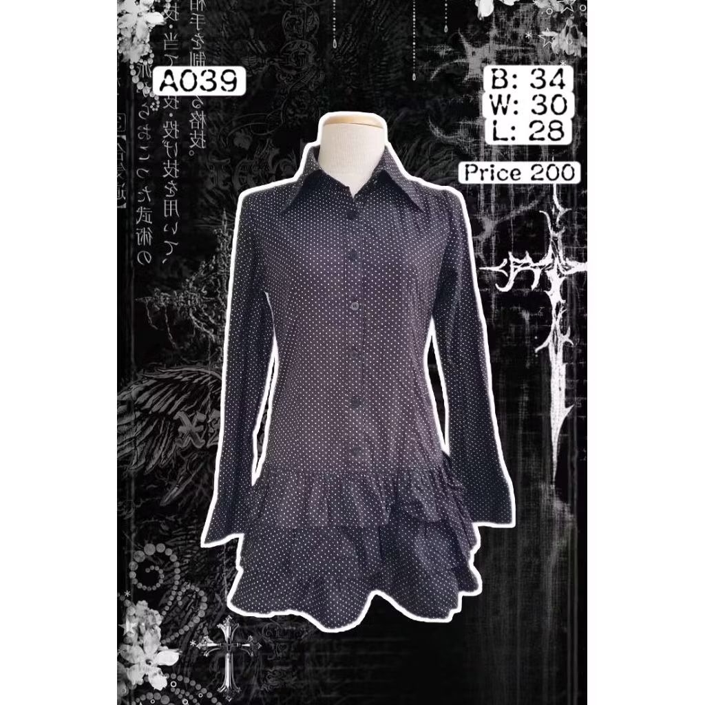 polkadot​ dress​ japan​ brand​