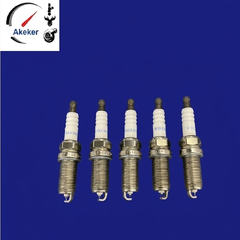 Volvo Spark Plugs 0242235743 30751806 Set of 5 Volvo S60 V70 R S40  V50  C30  C70