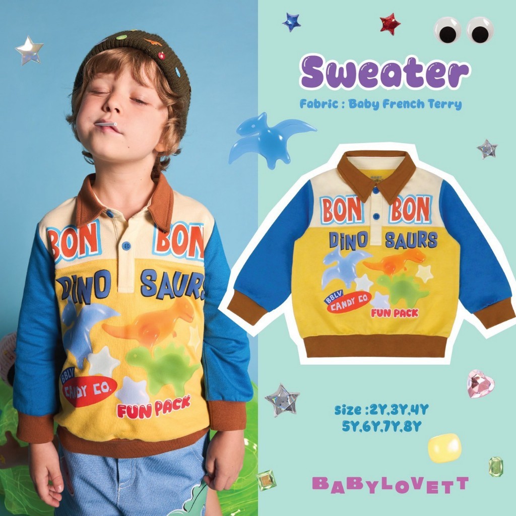 [Babylovett] 14 Gummy Baby - Sweater