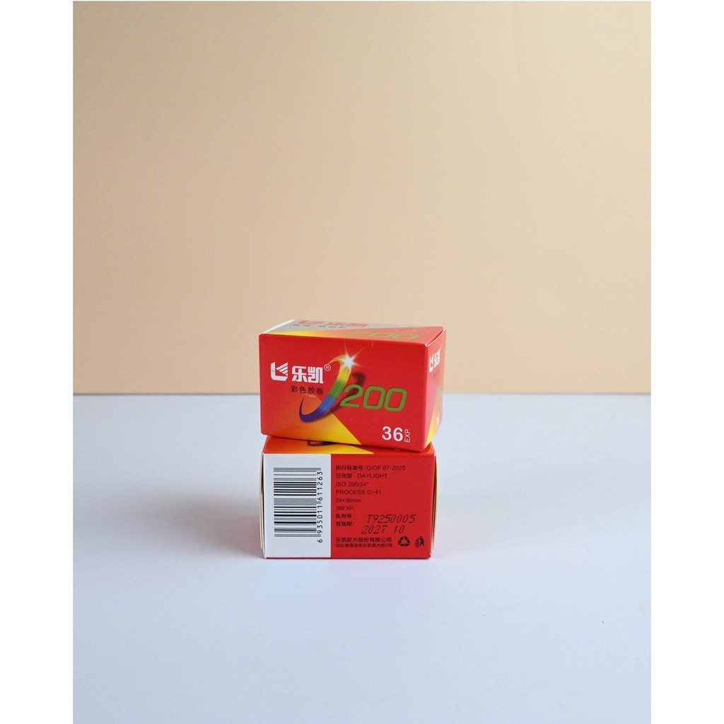 ฟิล์ม Lucky ISO 200 ถ่ายได้ 36รูป Exp01/2027