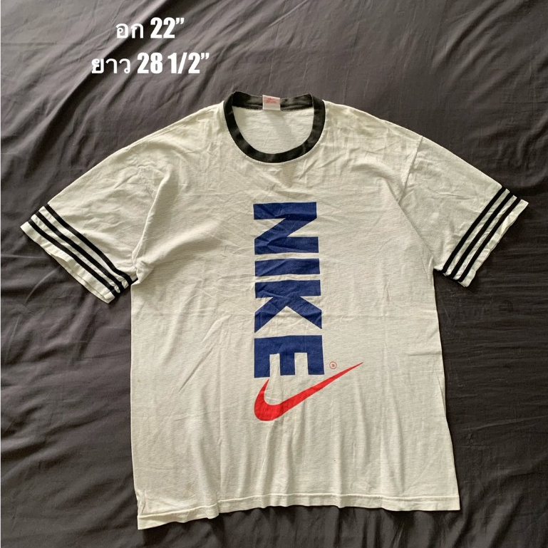 Vintage 90's Nike T-Shirts Big Logo เสื้อยืดไนกี้วินเทจ [5-64]