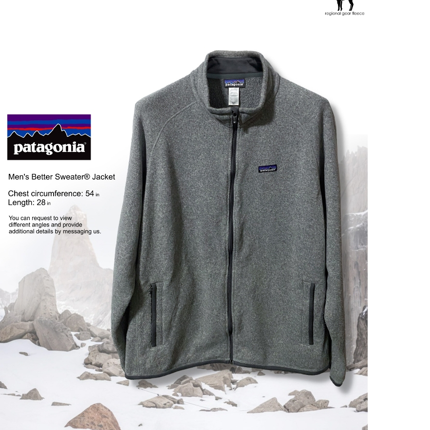 เสื้อกันหนาว Patagonia แท้ Men's Better Sweater® Jacket