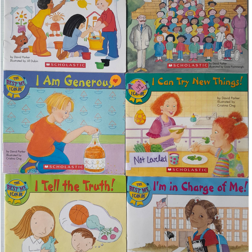 O4 The Best Me I Can Be 6 in 1 หนังสือมือสอง ปกอ่อน นิทาน