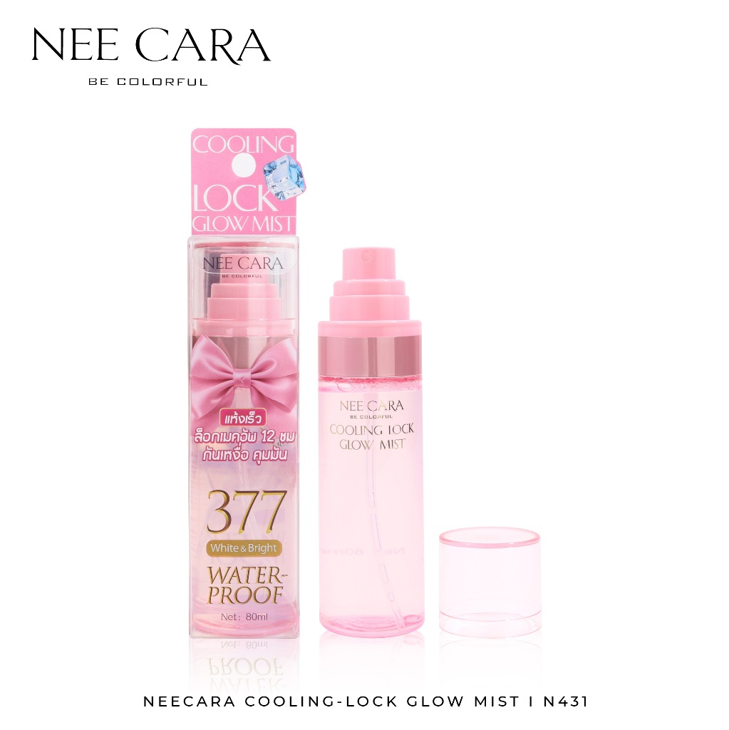 NEE CARA بخاخ تثبيت مبرّد Cooling-Lock Glow ‏N431