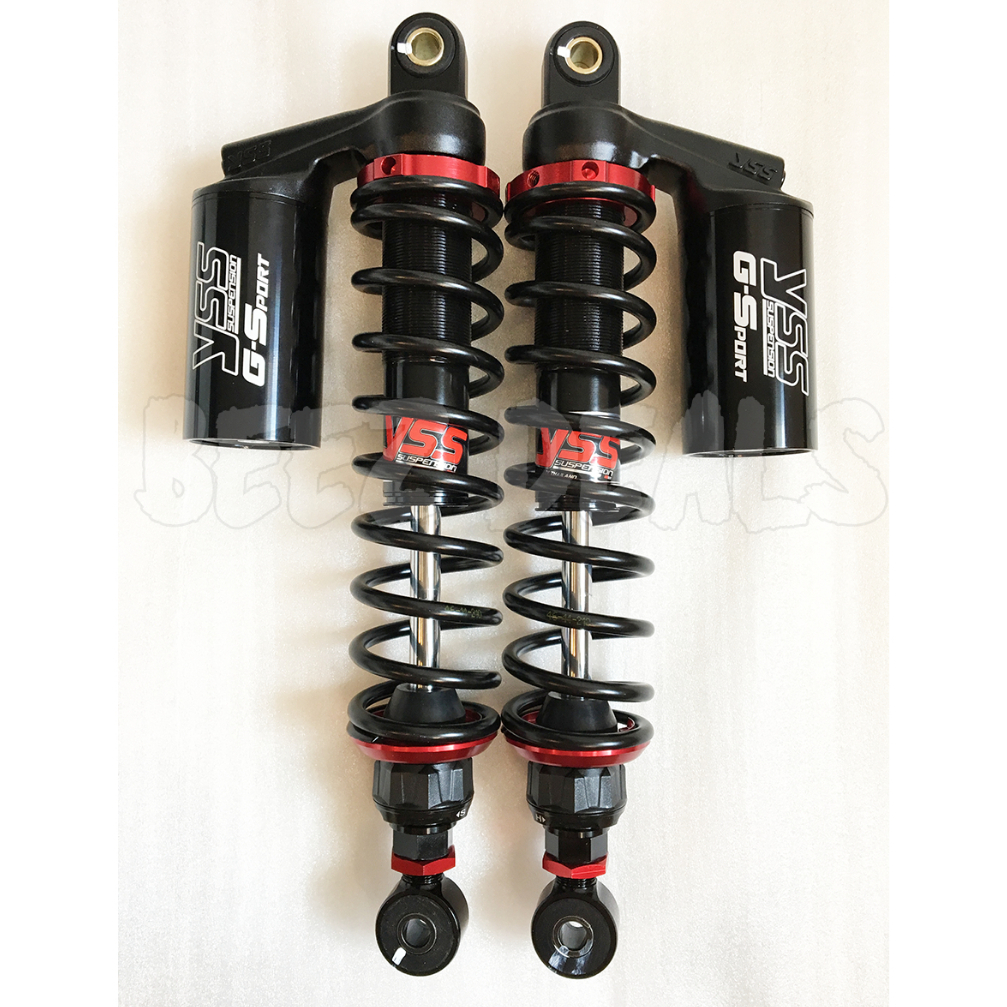 YSS ชุดโช้คหลัง G-SPORT สีดำแดง RG302-335TRL-16-888A สินค้าแท้ Honda Monkey 125