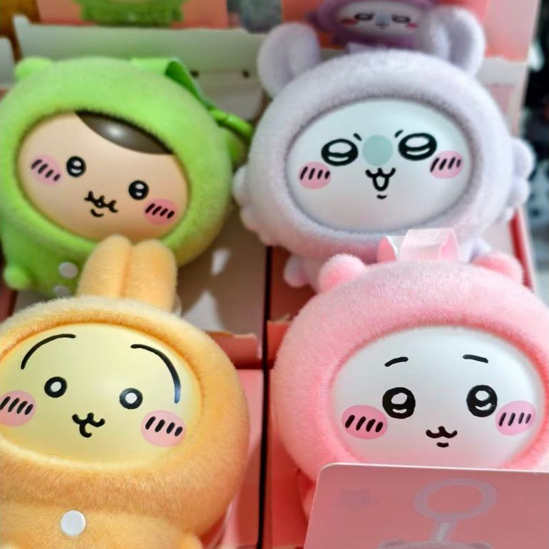 ตุ๊กตาพวงกุญแจ MINISO chiikawa เปลี่ยนหน้าได้