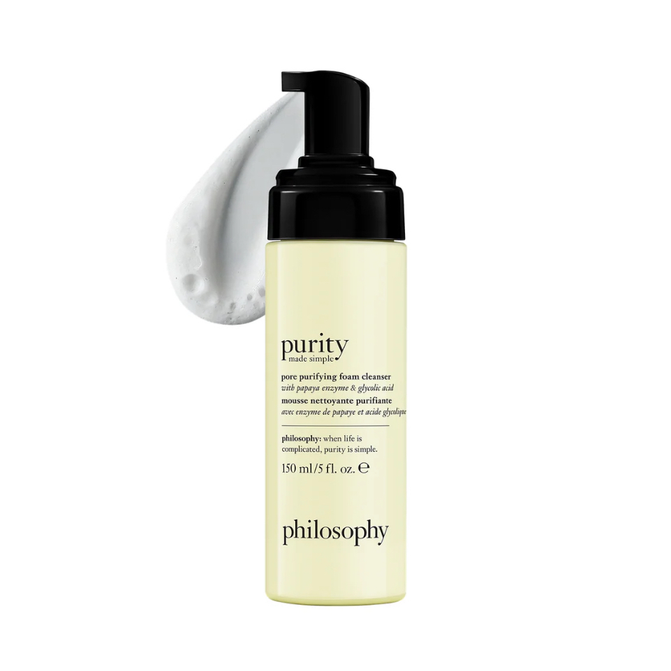 Philosophy Purity Made Simple Pore Purifying Foam Cleanser 150ml โฟมล้างหน้าอันโด่งดังทำความสะอาดล้ำ
