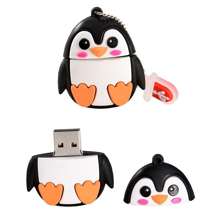 ยูเอสบี แฟลชไดร์ฟ 1TB 128GB 64GB ยูเอสบี 1GB 2GB 4GB 8GB 16GB 32GB การ์ตูนแฟลชไดร์ฟ จัดส่งจากกรุงเทพ