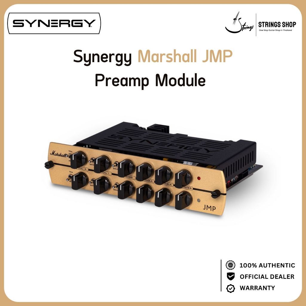 Synergy Marshall JMP Preamp Module Dual Channel All-Tube Plexi พรีแอมป์หลอด 12AX7 จำลองเสียง Marshal