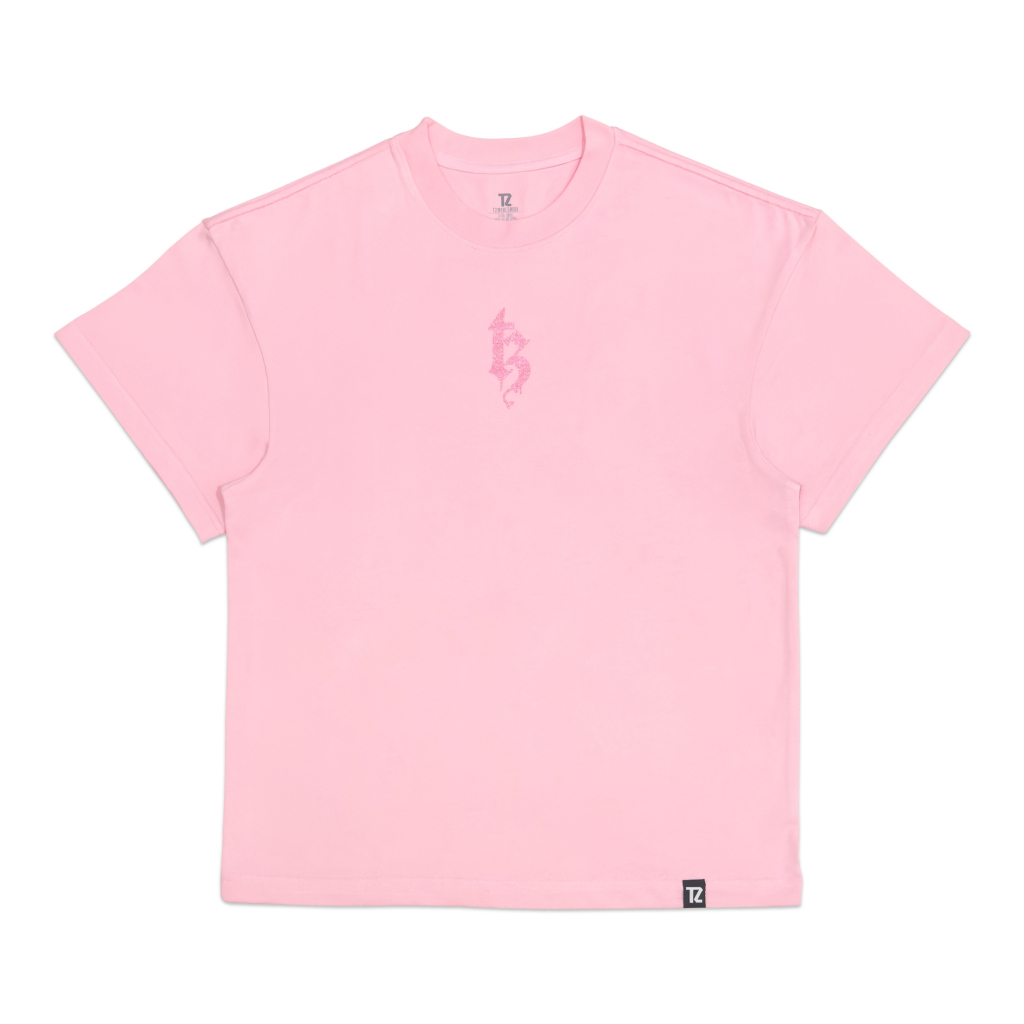 TZ Chrome Doodle Tee - Pink [TZ WORLDWIDE]