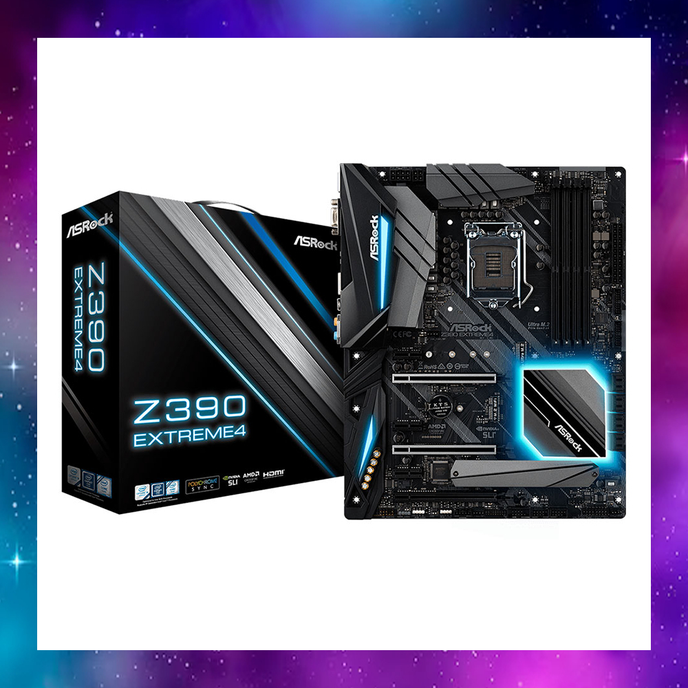 MAINBOARD (เมนบอร์ด) 1151 ASROCK Z390 EXTREME 4 GEN8-9 ใช้งานปกติ