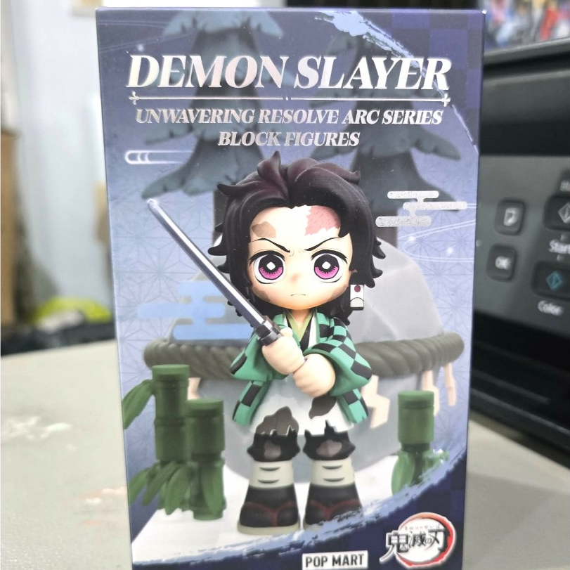 กล่องสุ่มดาบพิฆาตอสูร Demon Slayer แบบตัวต่อ POPMART 💥ของแท้ 100% สแกนข้างกล่องได้ ✨✨งานญี่ปุ่น💥