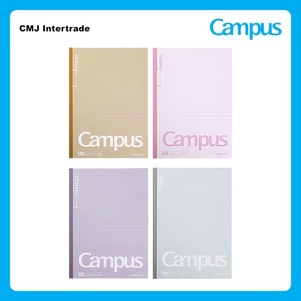 KOKUYO สมุดโน้ต Campus Color Notebook B5-1 สมุดบันทึก ขนาด B5 คละสี มีเส้นบรรทัด