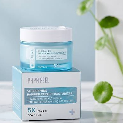 PAPA FEEL 5XCERAMIDE BARRIER MOISTURIZER ครีมทาหน้า 30g