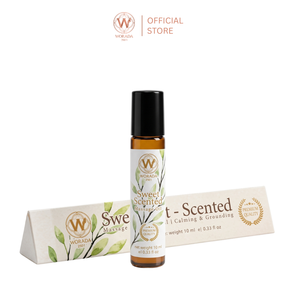 Sweet Scented massage oil  สูตรพรีเมี่ยม น้ำมันหอมระเหย 9 ชนิด ขนาด 10ml.