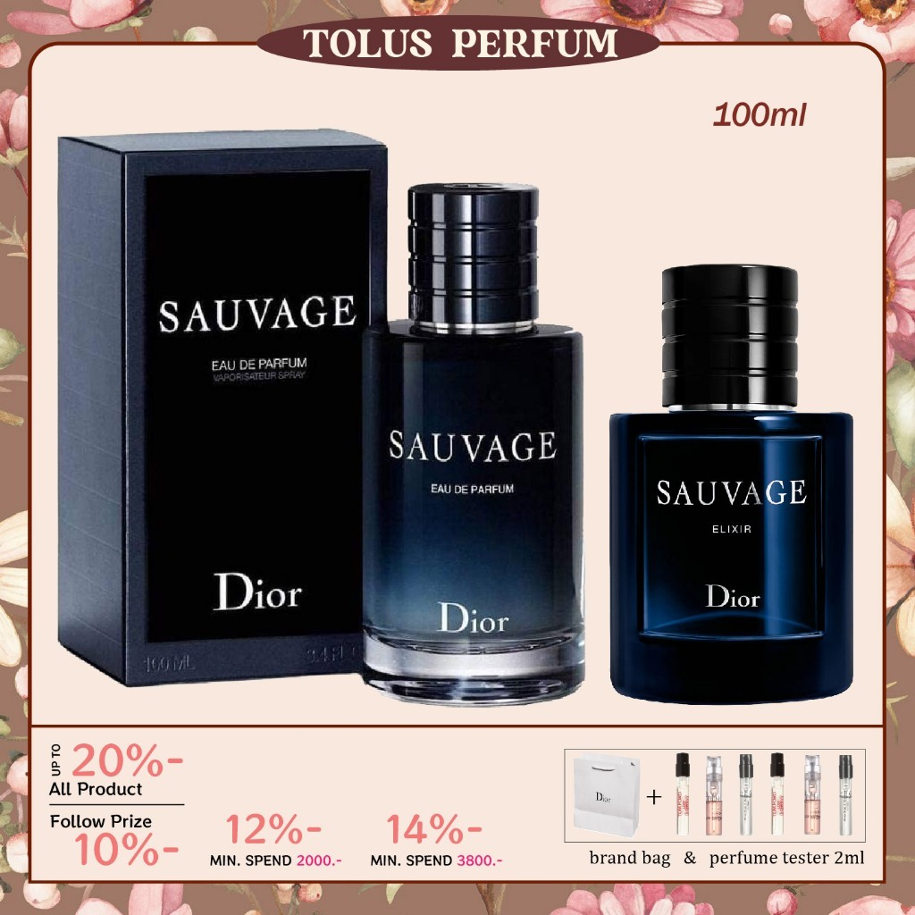 🖤 Dior Sauvage 🖤 Elixir Eau de Parfum Eau de Toilette EDT EDP 60/100ml