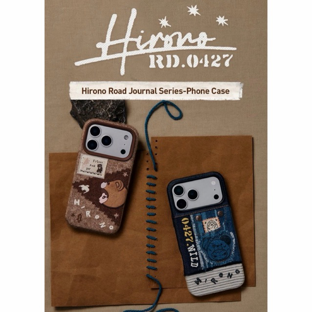 เคสมือถือ iPhone Hirono Road Journal Series Phone Case
