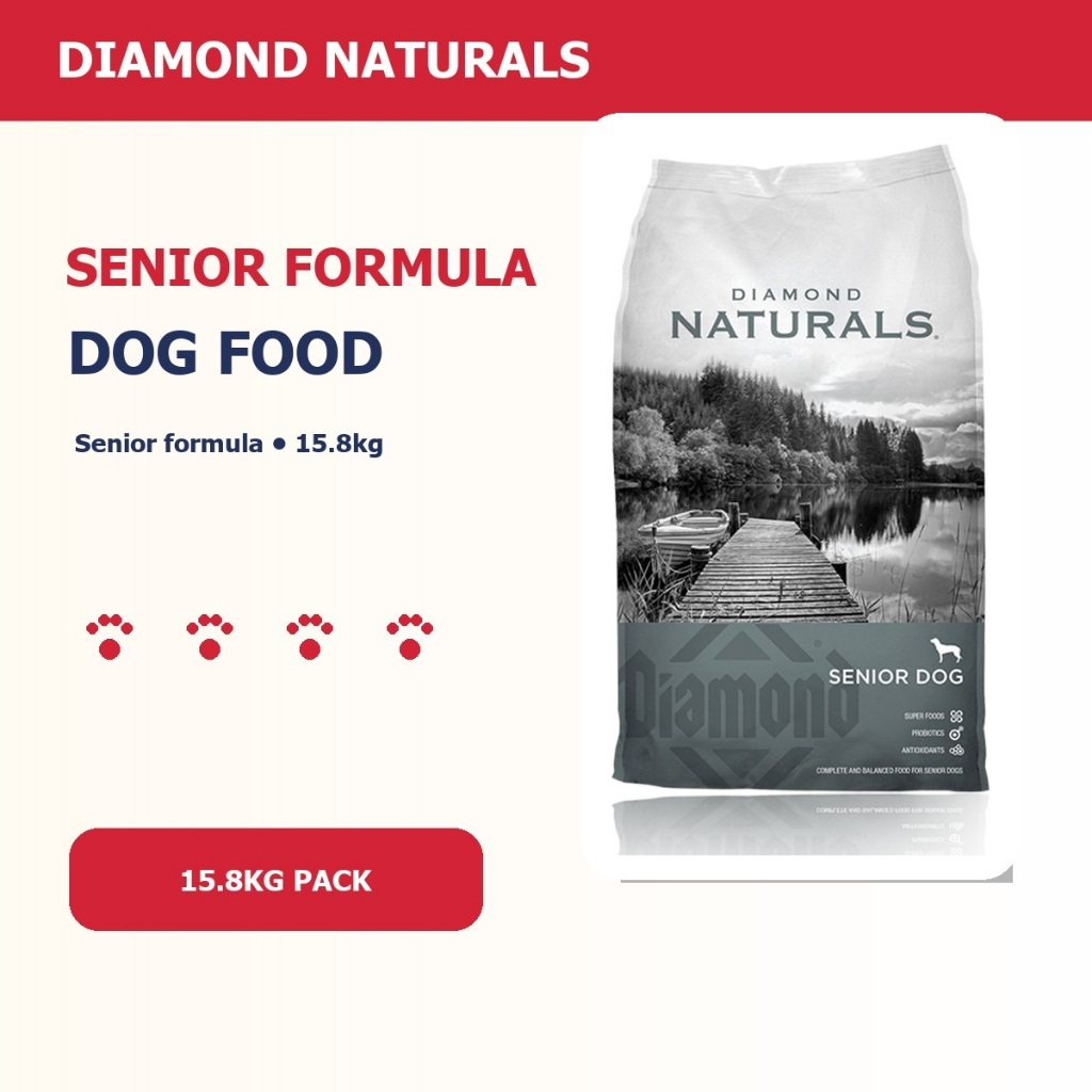 Diamond Naturals Senior Formula Dog Food 15.8kg