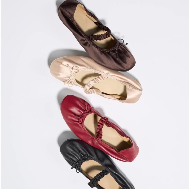 GU Japan Strap Ballet Sneakers MN Japanese Ballet Shoes