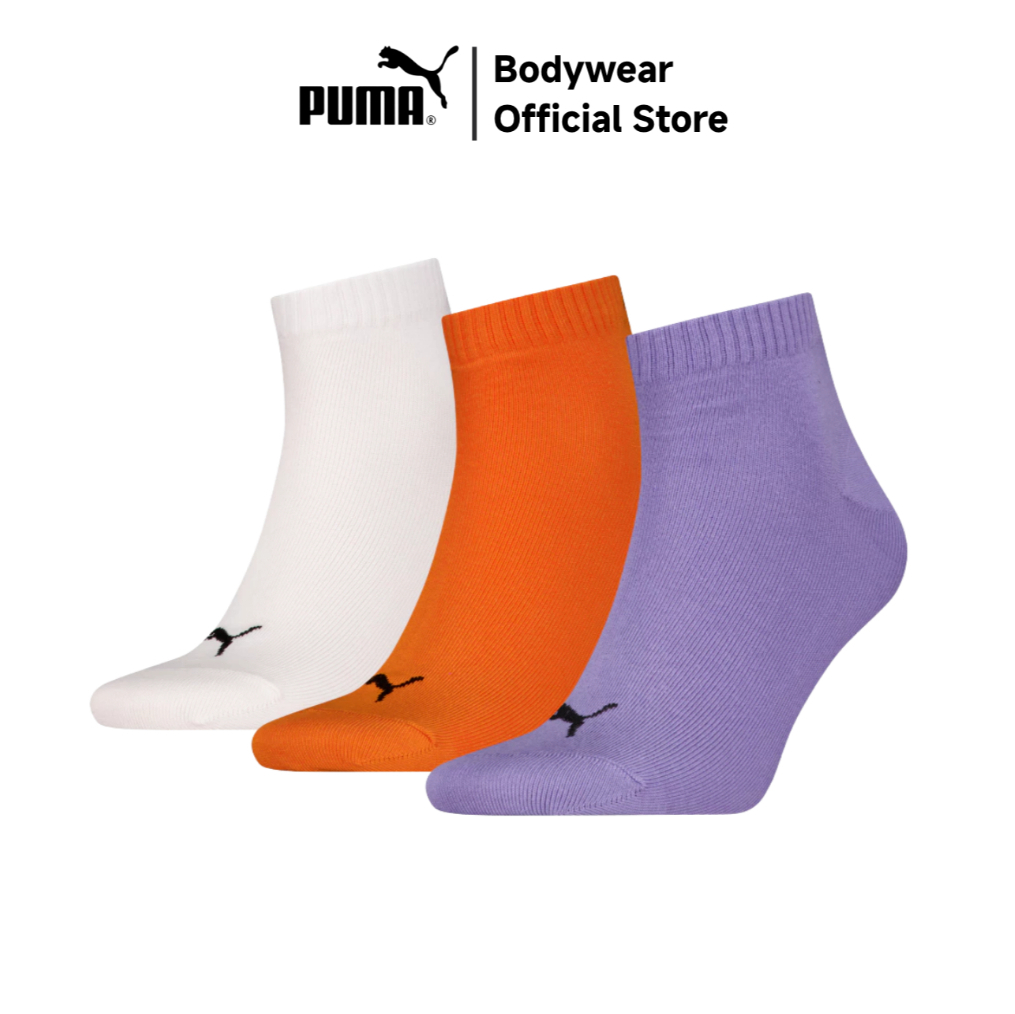 PUMA ถุงเท้า Quarter Plain แพ็ค 3 คู่ UNISEX QUARTER PLAIN 3P - 701231271 — صورة 2