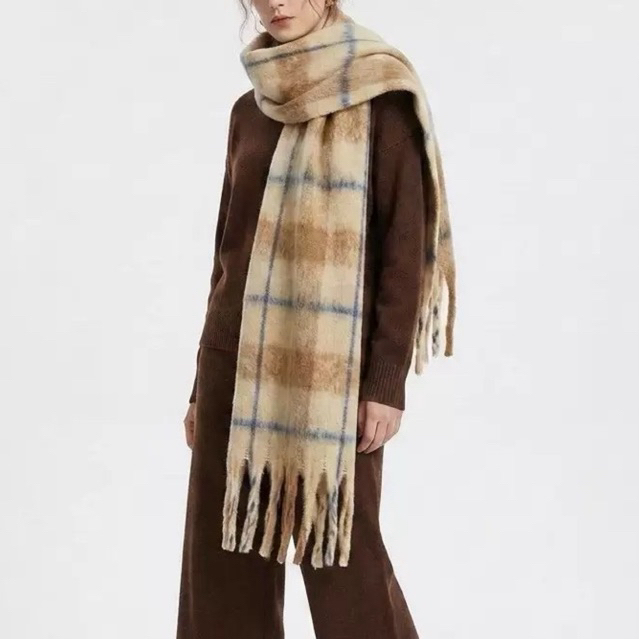 FABLEME - KNIT SCARF ผ้าพันคอคลุมไหล่ผืนใหญ่