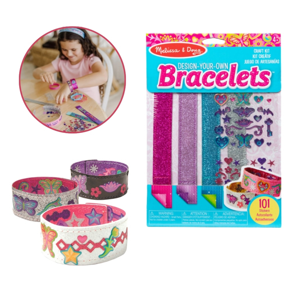 Melissa & Doug طقم صنع أساور DIY ‏(4 قطع) — صورة 2