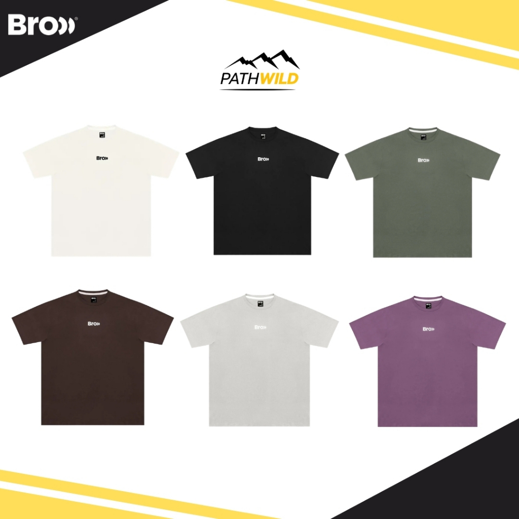 BROOO OVERSIZE RUNNING SHIRT เสื้อวิ่งโอเวอร์ไซส์ เนื้อผ้าอ่อนนุ่ม น้ำหนักเบา และระบายอากาศได้ดีเยี่ยม