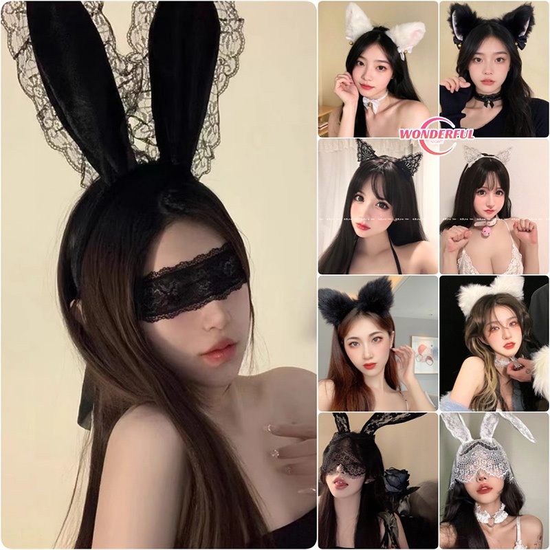 Wonderful Night💗💗หลากหลายสไตล์ให้เลือก ที่คาดผมน่ารัก sexy ที่คาดผมรูปสัตว์ cosplay ใส่สบาย ราคาถูกที่สุด